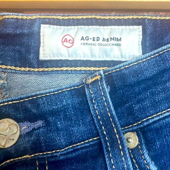 AG Adriano Goldschmied aged denim jeans Size 27R - Picture 7 of 8